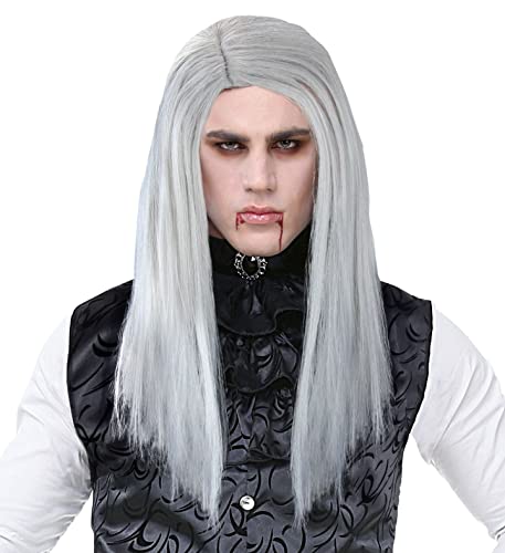 W WIDMANN MILANO Party Fashion 01995 - Perücke Vampir, in Box, grau, Mottoparty, Halloween von W WIDMANN MILANO Party Fashion