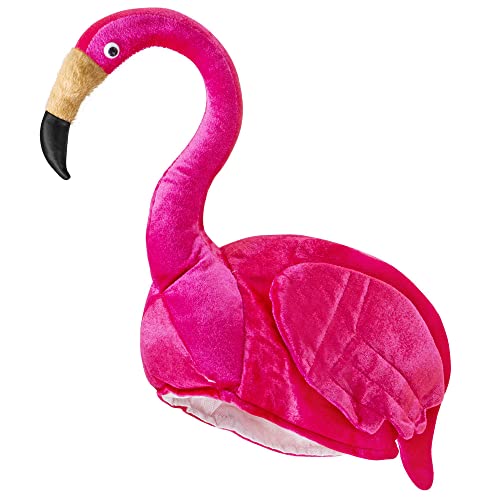 W WIDMANN MILANO Party Fashion 07791 - Hut Flamingo, Rosa, Tierhut, Accessoire, Kopfbedeckung, Mottoparty, Karneval von W WIDMANN MILANO Party Fashion