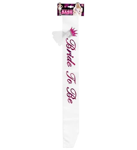 W WIDMANN MILANO Party Fashion - Schärpe Bride To Be, glitzernd, Junggesellenabschied, JGA, Accessoire W WIDMANN MILANO Party Fashion - Schärpe Bride To Be, glitzernd, Junggesellenabschied, JGA, Accessoire von WIDMANN
