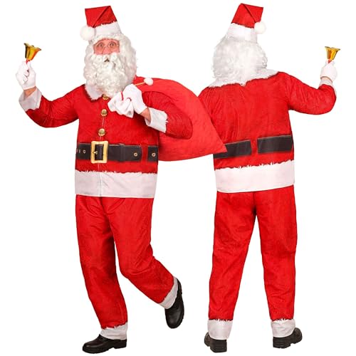 W WIDMANN MILANO Party Fashion 15850 Weihnachtsmann Fast Costume, Herren, Rot, XXL von W WIDMANN MILANO Party Fashion