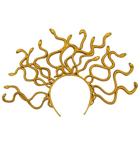 W WIDMANN MILANO Party Fashion 21157 - Medusa Haarreif, gold, Kopfschmuck Schlangen, griechische Göttin W WIDMANN MILANO Party Fashion 21157 - Medusa Haarreif, gold, Kopfschmuck Schlangen, griechische Göttin von W WIDMANN MILANO Party Fashion