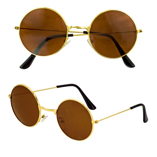 W WIDMANN MILANO Party Fashion 28126 - Brille mit braunen Gläsern, Hippie, 60er Jahre, Accessoire Karneval W WIDMANN MILANO Party Fashion 28126 - Brille mit braunen Gläsern, Hippie, 60er Jahre, Accessoire Karneval von W WIDMANN MILANO Party Fashion