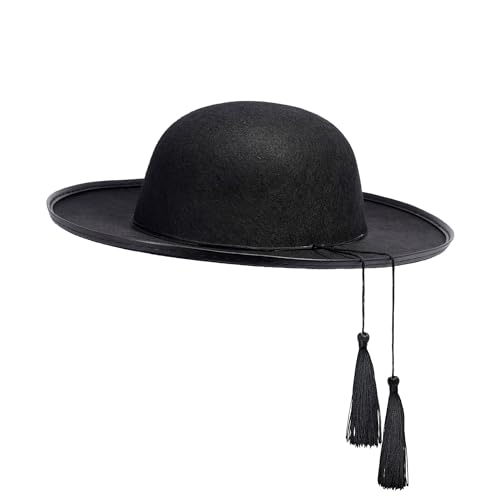 W WIDMANN MILANO Party Fashion 2812H - Hut Priester, Schwarz, aus Filz, Pater, Pfarrer, Hut, Kopfschmuck, Accessoire, Karneval, Mottoparty W WIDMANN MILANO Party Fashion 2812H - Hut Priester, Schwarz, aus Filz, Pater, Pfarrer, Hut, Kopfschmuck, Accessoire, Karneval, Mottoparty von W WIDMANN MILANO Party Fashion