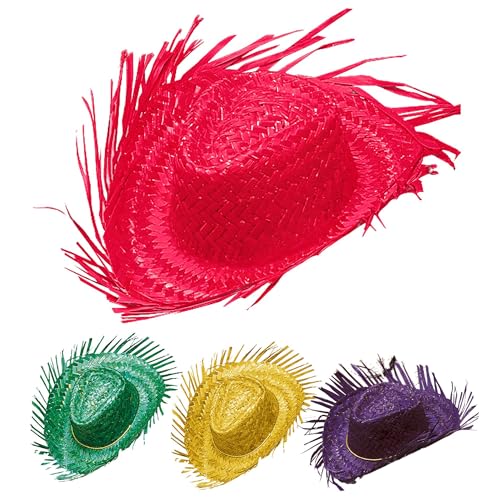 W WIDMANN MILANO Party Fashion 2958X - Strohhut Gringo, Strandparty, Malle, Sonnenhut, Kopfschmuck, Accessoire, Mottoparty, Karneval von W WIDMANN MILANO Party Fashion