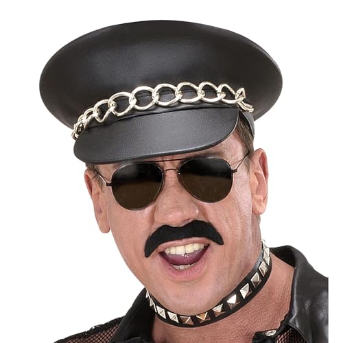 W WIDMANN MILANO Party Fashion 5112R - Hut Hard Rock, aus Kunstleder, Biker, Hut, Kopfschmuck, Accessoire, Karneval, Mottoparty W WIDMANN MILANO Party Fashion 5112R - Hut Hard Rock, aus Kunstleder, Biker, Hut, Kopfschmuck, Accessoire, Karneval, Mottoparty von W WIDMANN MILANO Party Fashion