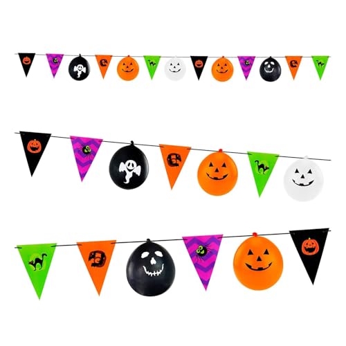 W WIDMANN MILANO Party Fashion 51941 - Halloween-Girlande mit Wimpeln und Ballons, circa 3,6 m, Dekoration, Wimpelkette, Wanddekoration, Halloweenparty, Kindergeburtstag, Mottoparty W WIDMANN MILANO Party Fashion 51941 - Halloween-Girlande mit Wimpeln und Ballons, circa 3,6 m, Dekoration, Wimpelkette, Wanddekoration, Halloweenparty, Kindergeburtstag, Mottoparty von W WIDMANN MILANO Party Fashion