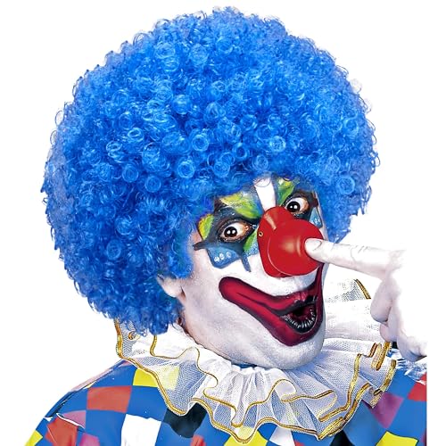 W WIDMANN MILANO Party Fashion 60047 - Perücke Clown, blau, Zirkus, Mottoparty, Karneval W WIDMANN MILANO Party Fashion 60047 - Perücke Clown, blau, Zirkus, Mottoparty, Karneval von W WIDMANN MILANO Party Fashion