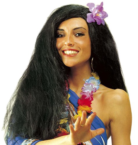 WIDMANN "HAWAIIAN WIG WITH ORCHID" in polybag - von WIDMANN MILANO PARTY FASHION