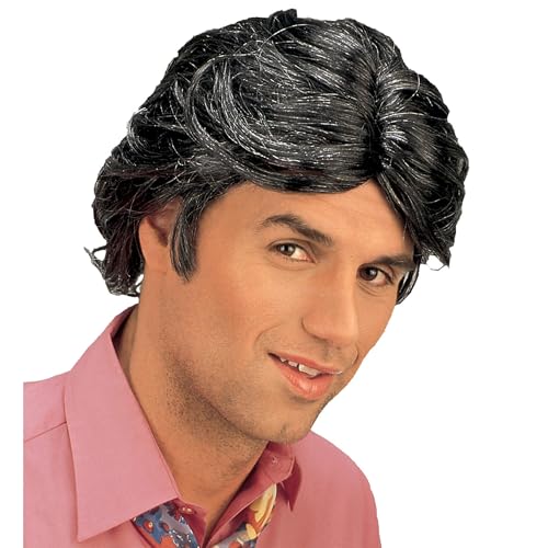 W WIDMANN MILANO Party Fashion 6232I - Perücke Gigolo, schwarz, grau meliert, 60er Jahre, Mottoparty, Karneval W WIDMANN MILANO Party Fashion 6232I - Perücke Gigolo, schwarz, grau meliert, 60er Jahre, Mottoparty, Karneval von W WIDMANN MILANO Party Fashion
