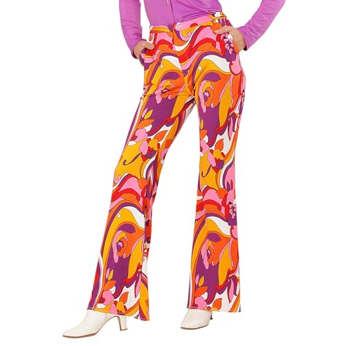 W WIDMANN MILANO Party Fashion - 70er Jahre Hose für Damen, Hippie, Reggae, Flower Power, Disco Fever W WIDMANN MILANO Party Fashion - 70er Jahre Hose für Damen, Hippie, Reggae, Flower Power, Disco Fever von W WIDMANN MILANO Party Fashion