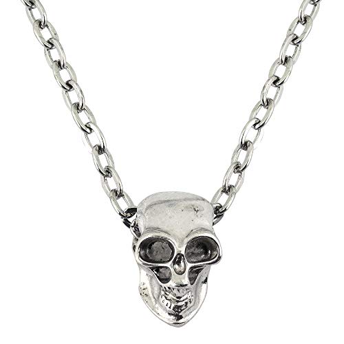 Widmann 7111T - Halskette Totenkopf, Schmuck, Halsband, Vampir, Pirat, Halloween, Karneval, Mottoparty Widmann 7111T - Halskette Totenkopf, Schmuck, Halsband, Vampir, Pirat, Halloween, Karneval, Mottoparty von WIDMANN MILANO PARTY FASHION