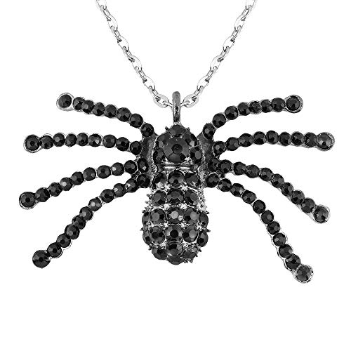 W WIDMANN MILANO Party Fashion 7145G - Halskette Strass Spinne, Schmuck, Halsband, Vampir, Halloween, Karneval, Mottoparty W WIDMANN MILANO Party Fashion 7145G - Halskette Strass Spinne, Schmuck, Halsband, Vampir, Halloween, Karneval, Mottoparty von WIDMANN