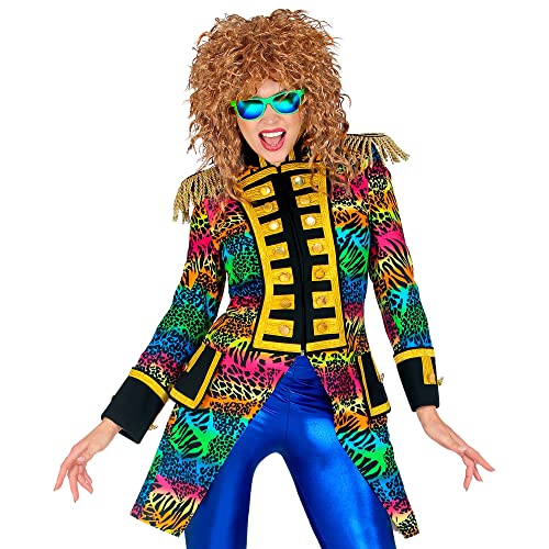 W WIDMANN MILANO Party Fashion - 80er Jahre Style Parade Frack, Gardeuniform, Animal Print, Zirkusdirektor, Rockstar, Kostüm W WIDMANN MILANO Party Fashion - 80er Jahre Style Parade Frack, Gardeuniform, Animal Print, Zirkusdirektor, Rockstar, Kostüm von W WIDMANN MILANO Party Fashion