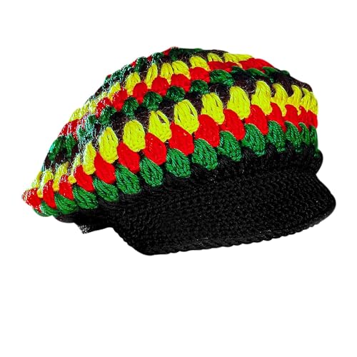 W WIDMANN MILANO Party Fashion 8444V - Reggea Häkelmütze, Rasta, Hut, Kopfschmuck, Accessoire, Karneval, Mottoparty W WIDMANN MILANO Party Fashion 8444V - Reggea Häkelmütze, Rasta, Hut, Kopfschmuck, Accessoire, Karneval, Mottoparty von W WIDMANN MILANO Party Fashion