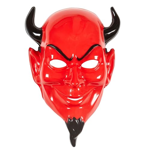 W WIDMANN MILANO Party Fashion 86861 - Maske Teufel, Horror, Satan, Halloween, Karneval, Mottoparty W WIDMANN MILANO Party Fashion 86861 - Maske Teufel, Horror, Satan, Halloween, Karneval, Mottoparty von W WIDMANN MILANO Party Fashion