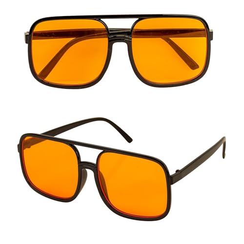 W WIDMANN MILANO Party Fashion - 90er Jahre Hip Hop Brille, Partybrille, Accessoire für Faschingskostüme von W WIDMANN MILANO Party Fashion