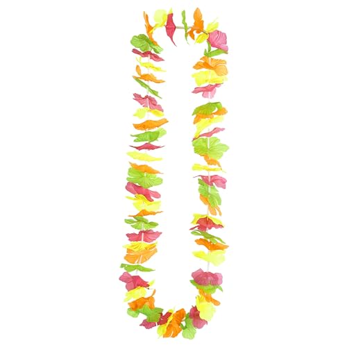 W WIDMANN MILANO Party Fashion 9128E - Hawaiikette, Multicolor Neon, Halskette, Schmuck, Kostümzubehör, Beachparty, Mottoparty, Karneval von W WIDMANN MILANO Party Fashion