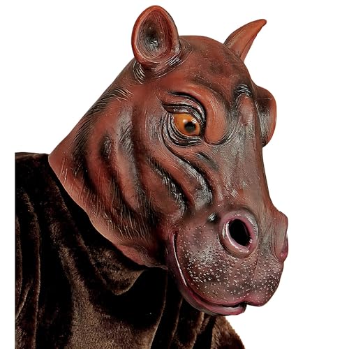 W WIDMANN MILANO Party Fashion 96645 - Ganzkopfmaske Nilpferd, Tiermaske, Karneval, Mottoparty W WIDMANN MILANO Party Fashion 96645 - Ganzkopfmaske Nilpferd, Tiermaske, Karneval, Mottoparty von W WIDMANN MILANO Party Fashion