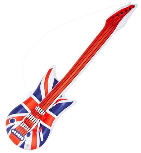 W WIDMANN MILANO Party Fashion - Aufblasbare Gitarre, Länge circa 105 cm, Instrument, Luftgitarre, Mottoparty, Karneval W WIDMANN MILANO Party Fashion - Aufblasbare Gitarre, Länge circa 105 cm, Instrument, Luftgitarre, Mottoparty, Karneval von WIDMANN MILANO PARTY FASHION