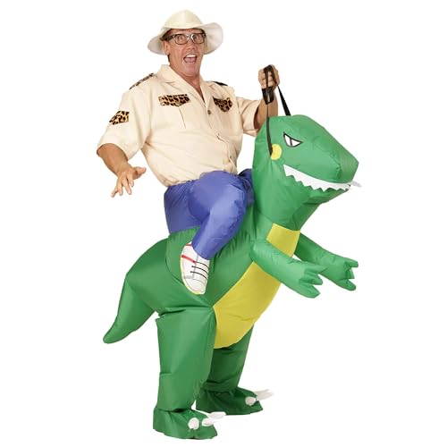 W WIDMANN MILANO Party Fashion - Aufblasbares Kostüm Dinosaurier, mit integriertem Gebläse und Hut, Karneval, Mottoparty W WIDMANN MILANO Party Fashion - Aufblasbares Kostüm Dinosaurier, mit integriertem Gebläse und Hut, Karneval, Mottoparty von W WIDMANN MILANO Party Fashion