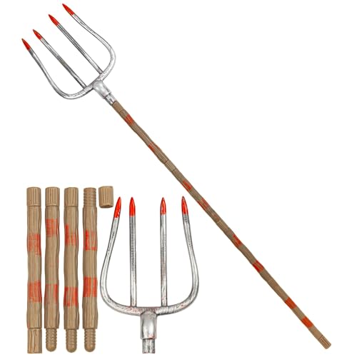 W WIDMANN MILANO Party Fashion - Blutige Heugabel, 155 cm, Accessoire für Teufel, Psychopathen Kostüme W WIDMANN MILANO Party Fashion - Blutige Heugabel, 155 cm, Accessoire für Teufel, Psychopathen Kostüme von W WIDMANN MILANO Party Fashion