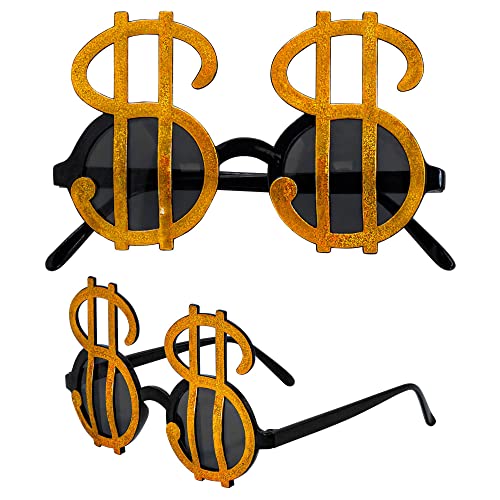 W WIDMANN MILANO Party Fashion - Brille mit Dollarzeichen, Accessoire, Spaßbrille, Partybrille, Bad Taste Party, Karneval W WIDMANN MILANO Party Fashion - Brille mit Dollarzeichen, Accessoire, Spaßbrille, Partybrille, Bad Taste Party, Karneval von W WIDMANN MILANO Party Fashion