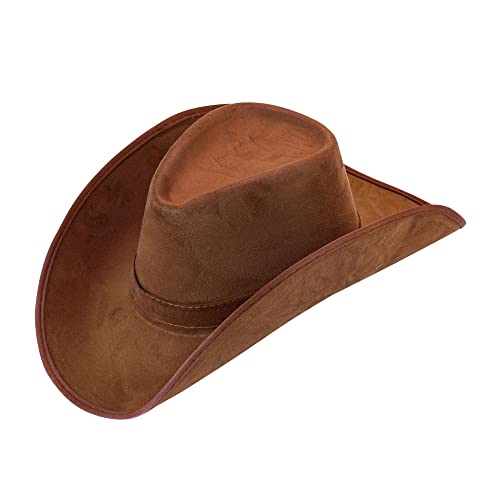 Widmann - Cowboy Hut in Wildlederoptik, Ranger, Sheriff, Cowgirl, Western, Fasching, Karneval Widmann - Cowboy Hut in Wildlederoptik, Ranger, Sheriff, Cowgirl, Western, Fasching, Karneval von WIDMANN MILANO PARTY FASHION