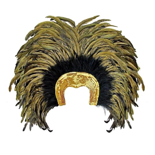W WIDMANN MILANO Party Fashion - Federkopfschmuck Brazil, Samba, Hut, Kopfschmuck, Accessoire, Mottoparty, Karneval von W WIDMANN MILANO Party Fashion