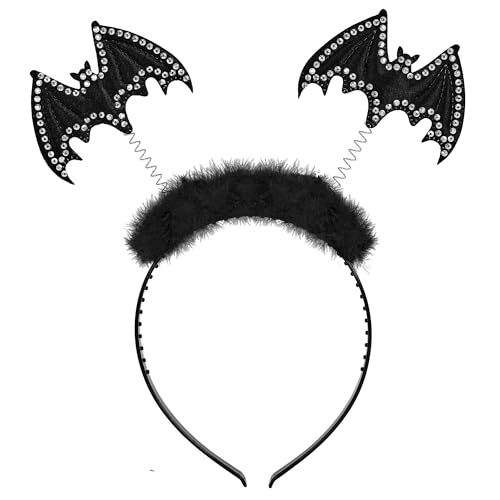 W WIDMANN MILANO Party Fashion - Halloween Haarreif für Erwachsene, Haarschmuck, Accessoire für Kostüme von W WIDMANN MILANO Party Fashion