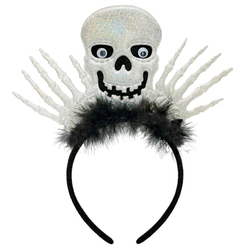 W WIDMANN MILANO Party Fashion - Halloween Haarreif für Erwachsene, Haarschmuck, Accessoire für Kostüme von W WIDMANN MILANO Party Fashion