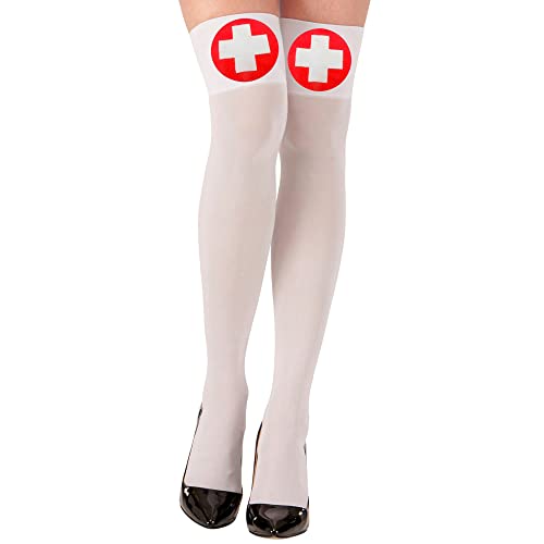 W WIDMANN MILANO Party Fashion - Halterlose Strümpfe für Krankenschwester, 70 DEN, Overknee Strümpfe, Kniestrümpfe, Mottoparty, Karneval W WIDMANN MILANO Party Fashion - Halterlose Strümpfe für Krankenschwester, 70 DEN, Overknee Strümpfe, Kniestrümpfe, Mottoparty, Karneval von W WIDMANN MILANO Party Fashion