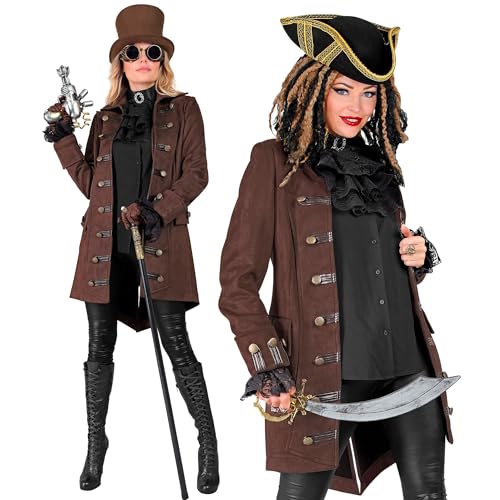 W WIDMANN MILANO Party Fashion - Historischer Mantel für mehrere Charaktere, Pirat, Steampunk, Faschingskostüme W WIDMANN MILANO Party Fashion - Historischer Mantel für mehrere Charaktere, Pirat, Steampunk, Faschingskostüme von W WIDMANN MILANO Party Fashion