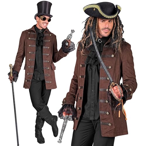 W WIDMANN MILANO Party Fashion - Historischer Mantel für mehrere Charaktere, Pirat, Steampunk, Faschingskostüme W WIDMANN MILANO Party Fashion - Historischer Mantel für mehrere Charaktere, Pirat, Steampunk, Faschingskostüme von W WIDMANN MILANO Party Fashion