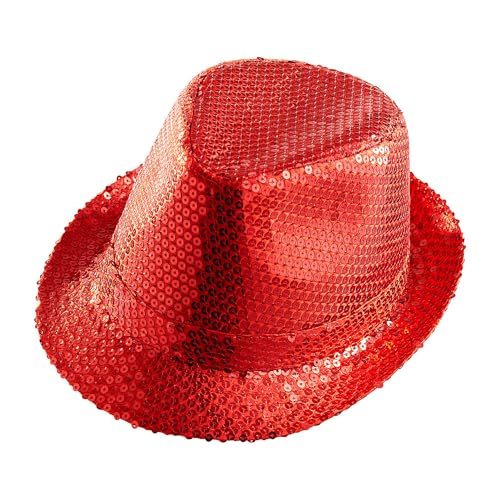 W WIDMANN MILANO Party Fashion - Hut Fedora, Hut mit Pailletten, Kopfbedeckung, Karneval W WIDMANN MILANO Party Fashion - Hut Fedora, Hut mit Pailletten, Kopfbedeckung, Karneval von W WIDMANN MILANO Party Fashion