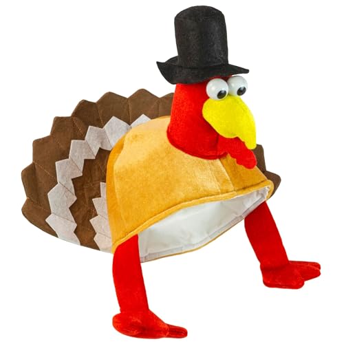 W WIDMANN MILANO Party Fashion - Hut Thanksgiving Truthahn, Tierkostüm, lustige Kopfbedeckung W WIDMANN MILANO Party Fashion - Hut Thanksgiving Truthahn, Tierkostüm, lustige Kopfbedeckung von W WIDMANN MILANO Party Fashion