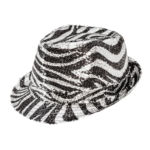 W WIDMANN MILANO Party Fashion - Hut mit Pailletten, Fedora, Accessoire für Faschingskostüme W WIDMANN MILANO Party Fashion - Hut mit Pailletten, Fedora, Accessoire für Faschingskostüme von W WIDMANN MILANO Party Fashion