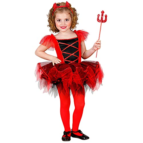 W WIDMANN MILANO Party Fashion - Kinderkostüm Ballerina Teufelin, Kleid mit Tütü, Hut, Halloween W WIDMANN MILANO Party Fashion - Kinderkostüm Ballerina Teufelin, Kleid mit Tütü, Hut, Halloween von W WIDMANN MILANO Party Fashion