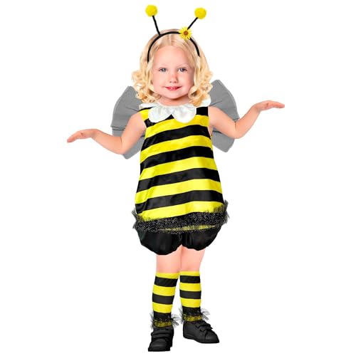 W WIDMANN MILANO Party Fashion - Kinderkostüm Biene, Tierkostüm für Karneval, Mottopartys, Gelb, 116 W WIDMANN MILANO Party Fashion - Kinderkostüm Biene, Tierkostüm für Karneval, Mottopartys, Gelb, 116 von W WIDMANN MILANO Party Fashion