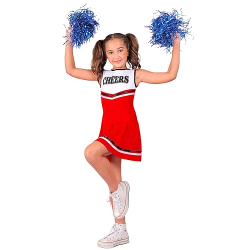 W WIDMANN MILANO Party Fashion - Kinderkostüm Cheerleader, Kleid, High School, Tänzerin, Karneval, Football Mottoparty W WIDMANN MILANO Party Fashion - Kinderkostüm Cheerleader, Kleid, High School, Tänzerin, Karneval, Football Mottoparty von W WIDMANN MILANO Party Fashion