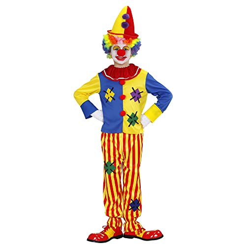 W WIDMANN MILANO Party Fashion - Kinderkostüm Clown, Oberteil und Hose, Harlekin, Zirkus, Spaßvogel, Faschingskostüme von W WIDMANN MILANO Party Fashion