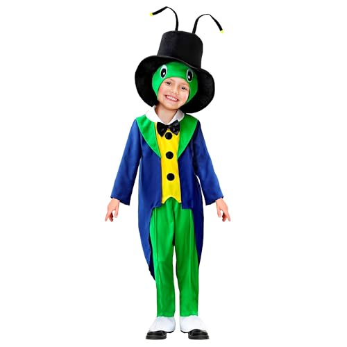 W WIDMANN MILANO Party Fashion - Kinderkostüm Heuschrecke, Grashüpfer, Kostüm Set für Karneval, Mottoparty W WIDMANN MILANO Party Fashion - Kinderkostüm Heuschrecke, Grashüpfer, Kostüm Set für Karneval, Mottoparty von W WIDMANN MILANO Party Fashion