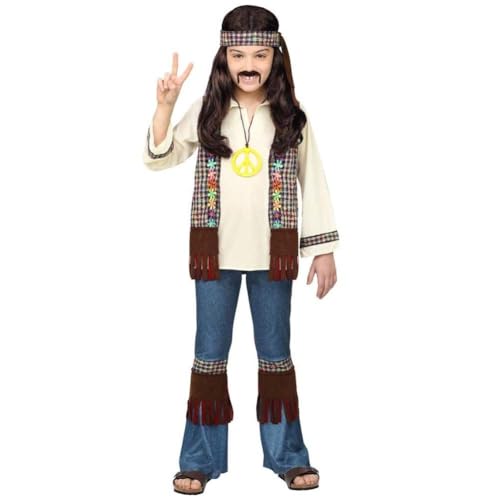 W WIDMANN MILANO Party Fashion - Kinderkostüm Hippie, Flower Power, Peace, Fasching W WIDMANN MILANO Party Fashion - Kinderkostüm Hippie, Flower Power, Peace, Fasching von WIDMANN