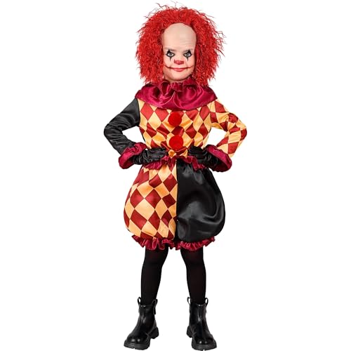 W WIDMANN MILANO Party Fashion - Kinderkostüm Horror Clown, Halloween Kostüm für Kinder, Faschingskostüme, Karneval von W WIDMANN MILANO Party Fashion