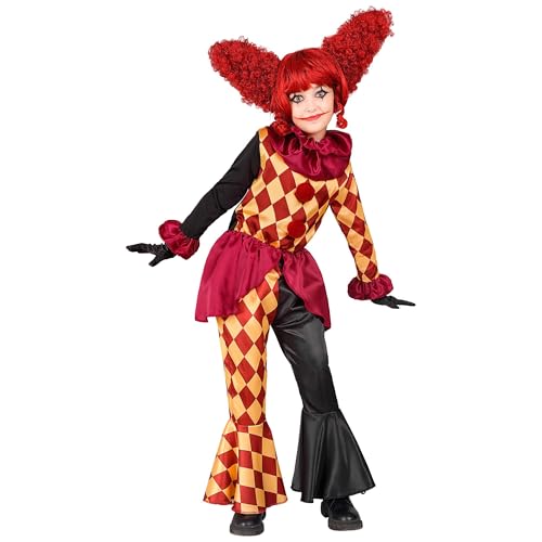W WIDMANN MILANO Party Fashion - Kinderkostüm Horror Clown, Killer, verrückter Spaßmacher, Halloween Verkleidung von W WIDMANN MILANO Party Fashion