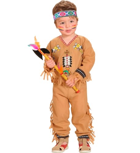 W WIDMANN MILANO Party Fashion - Kinderkostüm Indianer, Wilder Westen, Häuptling, Faschingskostüme von W WIDMANN MILANO Party Fashion