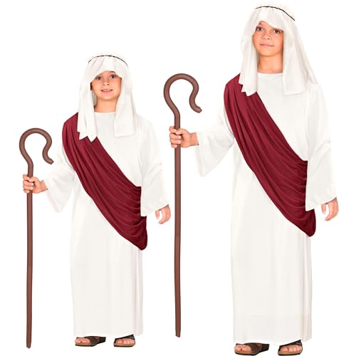 W WIDMANN MILANO Party Fashion - Kinderkostüm Messias, Prophet, Krippenspiel, Faschingskostüm von W WIDMANN MILANO Party Fashion