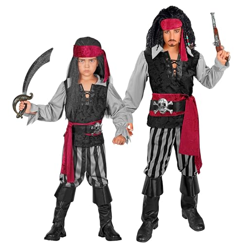 W WIDMANN MILANO Party Fashion - Kinderkostüm Pirat, Bandit, Freibeuter der Meere, für Karneval, Mottoparty W WIDMANN MILANO Party Fashion - Kinderkostüm Pirat, Bandit, Freibeuter der Meere, für Karneval, Mottoparty von W WIDMANN MILANO Party Fashion