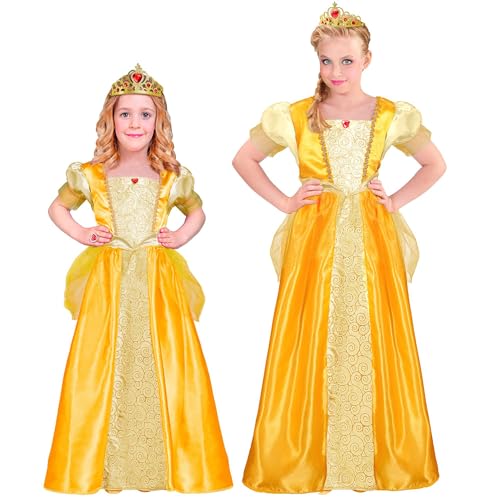 W WIDMANN MILANO Party Fashion - Kinderkostüm Prinzessin, Kleid und Tiara, Königin, Märchen, Faschingskostüm W WIDMANN MILANO Party Fashion - Kinderkostüm Prinzessin, Kleid und Tiara, Königin, Märchen, Faschingskostüm von W WIDMANN MILANO Party Fashion