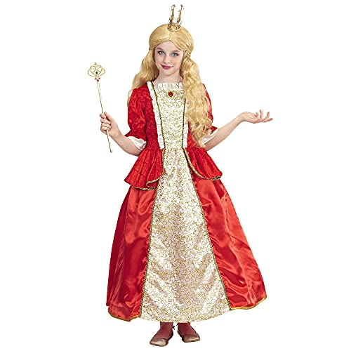 W WIDMANN MILANO Party Fashion - Kinderkostüm Royal Queen, Kleid mit Reifenunterrock, Prinzessin, Königin von W WIDMANN MILANO Party Fashion