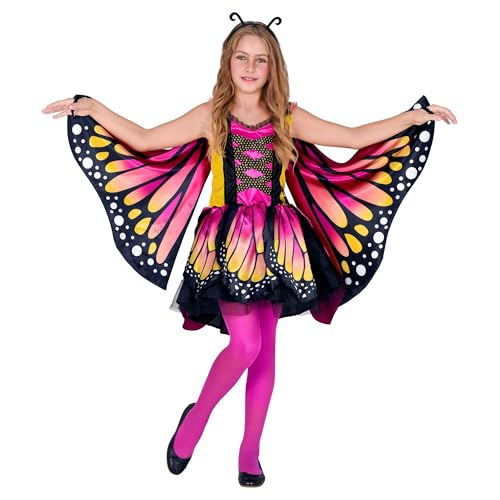 W WIDMANN MILANO Party Fashion - Kinderkostüm Schmetterling, Kleid mit Tutu, Flügel, Tierkostüm, Faschingskostüme W WIDMANN MILANO Party Fashion - Kinderkostüm Schmetterling, Kleid mit Tutu, Flügel, Tierkostüm, Faschingskostüme von W WIDMANN MILANO Party Fashion
